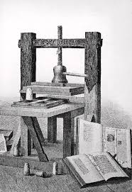 Между 1397 и 1400, майнц — 3 февраля 1468, майнц). Gutenberg Printing Press Photograph By Authenticated News
