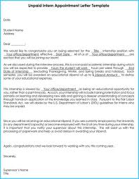 Ask them to comment on the questions by giving as many details as possible. Sample Internship Offer Appointment Letters 7 Templates Formats