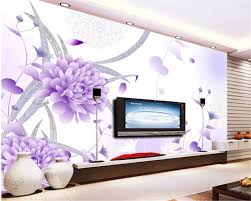 Lila wohnzimmer ideen und design. Nach 3d Foto Tapete Moderne Lila Blume Wandbild Wohnzimmer Schlafzimmer Tv Hintergrund Tapeten Fur Wohnzimmer Beibehang Tv Background Wallpaper Wallpapers For Living Roombackground Wallpaper Aliexpress