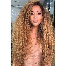 Womens ombre real kinky wavy full hair wig long curly anime cosplay party wigs. Womens Lady Fashion Ombre Natural Long Curly Hair Wigs Wavy Cosplay Wigs Hair I 16 89 Picclick Uk