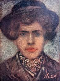 1904 A Peasant Boy of the Land of Goes Original 1904 Antique Print