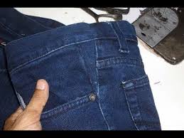 Sebuah celana jeans yang kita beli di pasar, terkadang ukurannya kurang pas di badan, bisa bagian kaki yang kepanjangan, maupun pinggangnya yang kebesaran. Cara Membesarkan Pinggang Celana Jeans Youtube
