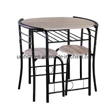 Dinette table comes finish in a rich cappuccino color. China 1 Table With 2 Chair Space Saving Dining Table Sets China Dining Table Dining Table Sets
