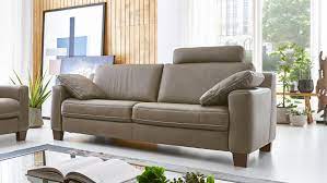 Sofas aus hochwertigem leder einzel eck und schlafsofas aus echtleder mit und ohne schlaffunktion grosse auswahl in hoffner. 3 Sitzer Sofastyle Sofa Couch Echtleder Braun Hukla