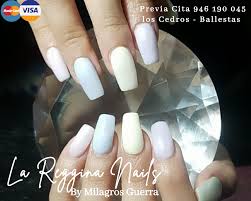 Tutorial de uñas acrilicas para principiantes para que paso a paso puedan hacer un esculpido de uñas como una profesional nail art. Unas Acrilicas Colores Pastel Milagros Guerra Marquez Facebook