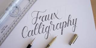 An introduction to modern calligraphy. How To Do Faux Calligraphy Free Worksheets 2020 Lettering Daily