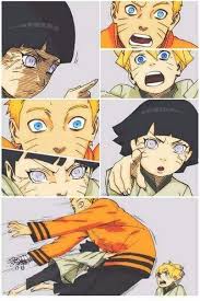 Himawari Awakens Her Byakugan This Makes Me Laugh Because Really How Is Naruto Going To Explain This One His Precious L Anime Naruto Shippuden Anime Naruto