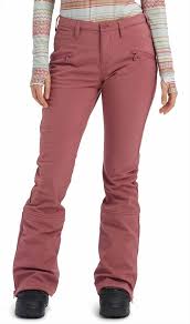 Burton Ivy Over Boot Womens Snowboard Ski Pant M Rose Brown