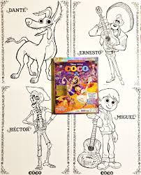 There are many benefits of coloring for children, for example : A Geek Daddy Disney Pixar Coco Coloring Pages