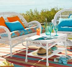 Coastal & nautical outdoor cushions. Pier 1 Outdoor Summer Decor Furniture With A Coastal Beach Vibe Coastal Decor Ideas Interior Design Diy Shopping