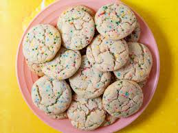Dairy Free and Egg Free Funfetti Cookies