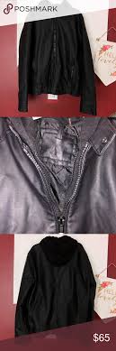 Calvin Klein Leather Jacket Mens Medium Leather Jacket Men Leather Jacket Leather Jacket Black