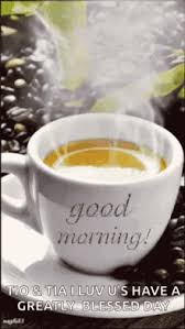 A cup of coffee is not like any other ordinary beverage which only tastes good. Good Morning Coffee Cup Gifs Tenor