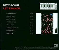 Later that year, bowie embarked on a tour named after a lyric from let's dance, the serious moonlight tour (in the disco. David Bowie Let S Dance Ecd Amazon Com Music