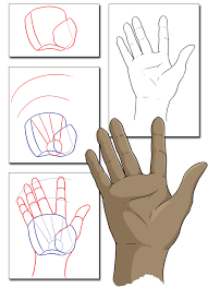 Hands Palm Steps Png Drawing Reference How To Draw Hands Drawings