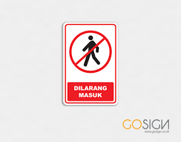 Berdasarkan pantauan cnnindonesia.com, para peserta lanjut usia itu sudah. Dilarang Masuk Signage Simbol Dilarang Masuk Tanpa Kebenaran