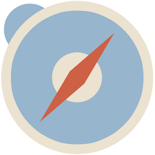 Safari Icon Flat Retro Modern Iconset Grafikartes
