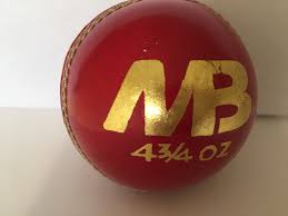 MB Malik Blaster Youth Cricket Ball 4.3/4 OZ YOUTH