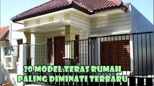 Model rumah seperti ini tidak hanya berkembang di perumahan kota besar, tetapi juga menjalar sampai ke penjuru daerah hampir seluruh pelosok tanah air. 20 Model Teras Rumah Minimalis Ide Desain Paling Populer Tahun 2021 Dengan Budget Minim Tapi Menawan Youtube