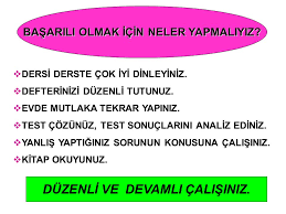 Hayata karşı yaşama arzunuzun olması, sizi motive edici duygularınızın ve düşüncelerinizin olması gerekir.hayatta ne yapmak istediğinizi belirlediniz ve o hedefe ulaşmak için düzenli bir şekilde yapılacaklar listesi cıkar önünüze.okul için düzenli çalışma. Basarili Olmak Hosunuza Gider Mi Basari Icin Neler Yapiyorsunuz Basarili Olmus Ve Herkesce Taninan Kimi Taniyorsunuz Ppt Indir