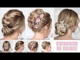 Youtube Tuto Coiffure Coiffure Cheveux Mi Long Coiffure Soiree