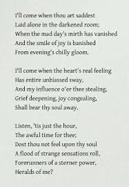 I Ll Come When Thou Art Saddest By Emily Jane Bronte Poetry Words Prose Poetry Poetry Quotes