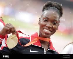 Usa long jump womens hi-res stock photography and images