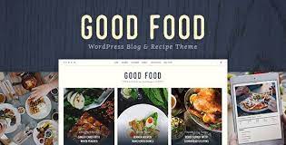 Wordpress Good Food Recipe Magazine Food Blogging Theme Download Blogging Download Magazine Recipe Theme Wor Food Magazine Website Template Food Blog