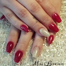 Browse through tons of designs here. Red And Gold Coffin Shape Nails Red And Gold Nails Coffin Shape Nails Red Nails