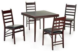Patio round card table 01. Guest Picks 20 Terrific Space Saving Dining Sets