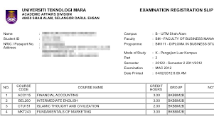 Hotel uitm shah alam, shah alam, malaysia. Cara Untuk Print Slip Exam Uitm My Blog Kp