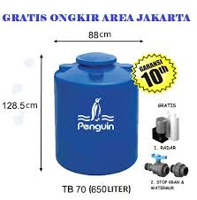 Dengan begitu, diharapkan anda akan lebih yakin membelinya. Jual Tangki Air Water Tank Toren Merk Penguin 650 Liter Di Lapak Yulia Amalani Bukalapak