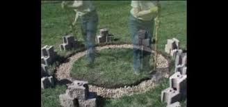 Stake out the shape and size of your diy fire pit. How To Build A Fire Pit Out Of Cinder Blocks Construction Repair Wonderhowto