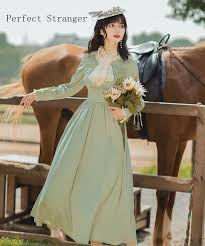 News, email and search are just the beginning. Best Price High Quality Retro Green Long Sleeve Dress List And Get Free Shipping A146