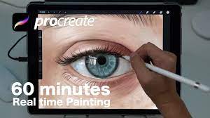 Com o procreare você pode sincronizar os seus dados e depois acessar através deste aplicativo. How To Draw Eye Step By Step Procreate Youtube