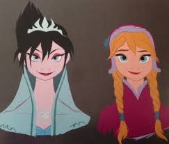Frozen Original Concept Art Anna And Elsa 9 Simply Amazing Facts That We Love About Elsa 4 The Original Plan Was For Elsa To Hav Concept Art Art Concept