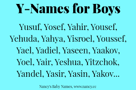 Less popular names can be unique and original. Y Names For Baby Boys Nancy S Baby Names