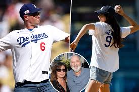 Rob and Michele Reiner's kids Jake and Romy throw first pitch at Dodgers game in heartbreaking tribute