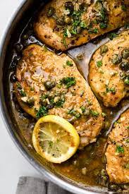 Italian Lemon Chicken Piccata Recipe Lemon Chicken Piccata Italian Dinner Recipes Italian Recipes