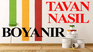 Evinizin tavanını boyamadan önce tavandaki avizeyi sökmeli ya da uygun malzeme ile kaplayarak koruma altına almalısınız. Tavan Nasil Boyanir Youtube