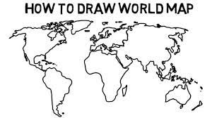 How To Draw World Map? Watch This Video 👇 | By Geographic Information  System | Facebook