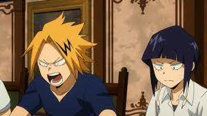 this pic gets me every time now with a confused jiro as well my hero my hero academia