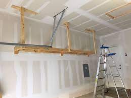From the end and align the mark with the joist location. 10 Great Overhead Storage Ideas For The Garage