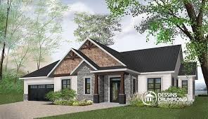 Plan De Maison No W3284 Cjg1 De Dessinsdrummond Com Revetement Exterieur Maison Maison Rustique Maison Exterieure