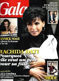 gala n 1009 10 10 2012 rachida dati noah alain delon emma de caunes cyrulnik rachida dati delon meryl streep