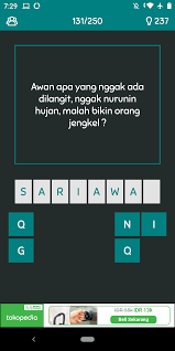 Nah itulah semua kunci jawaban terlengkap game tts jenius 2020 dari level 101 sampai dengan level 160. Jawaban Asah Otak 2020 Tebak Tebakan 131 140 Dadidoo