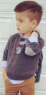 This simple toddler hairstyle for boys is easy to cut and to care for. 20 Really Cute Haircuts For Your Baby Boy Cute Hairstyles For Boys