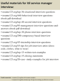 Having an expert level itil certification will add significant value to your resume if one or more of the following are true: Top 8 Itil Service Manager Resume Samples