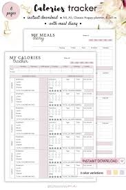 Inspiring printable food calorie chart printable images. Calorie Tracker Macro Tracker Calorie Counting Chart Printable Calorie Tracker Calorie Counting Artofit