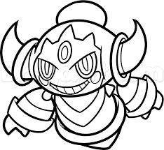 How To Draw Hoopa From Pokemon Step By Step Pokemon Characters Anime Draw Japanese Anime Draw Manga Free O Pokemon Coloring Pages Pokemon Sketch Drawings
